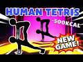 Human Tetris х 2 Player Co Op Immersive Interactive Warm Up 99 FAIL