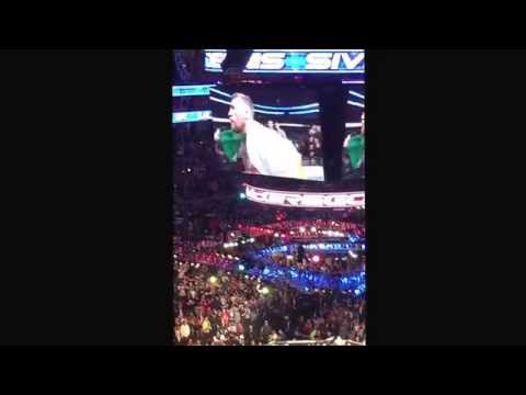 Conor MCGregor fight night Boston 2015