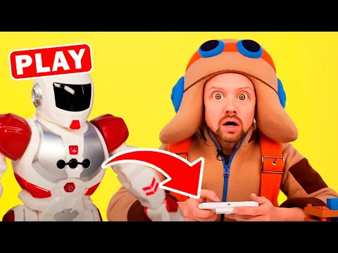 KyKyPlay - ОБЗОР - Робот Помощник  - Поиграйка с Пилотом Винтиком