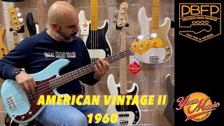 Video thumbnail for Fender Precision American Vintage II -1960 Daphne Blue (Review)- BASS PILLS by Precision Bass Fanpage