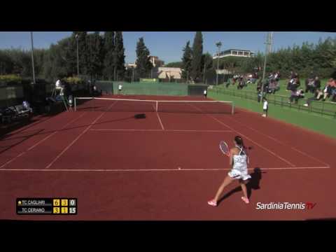 Highlights Ferrando Moroni - Campionato Tennis Serie A1 2016