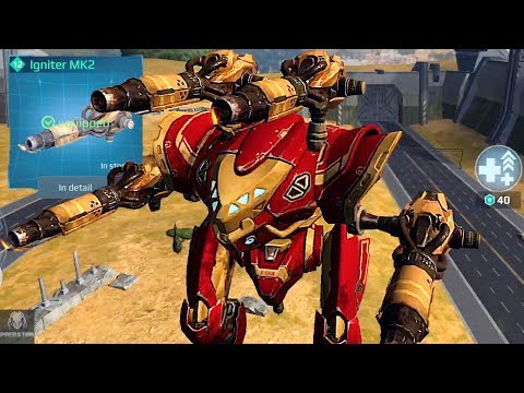 Flamethrower Spectre Insanely Strong - Melting Bots In Seconds | War Robots