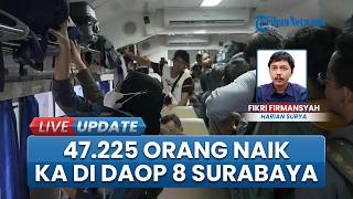 Penumpang KAI Daop 8 Tembus 47 Ribu Lebih, Penjualan Tiket Lebaran Sudah Tembus 70 Persen