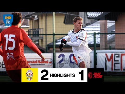 Maxi Ibrahimović scores in defeat | Villa Valle 2-1 Milan Futuro | Highlights