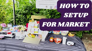 How to Set Up for Farmers Market Booth