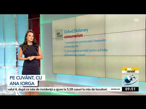 Cum spunem corect: Consumism sau consumerism