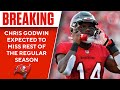 BREAKING: WR Chris Godwin Expected to Miss Rest of Regular Season with a MCL Sprain | CBS Sports HQ