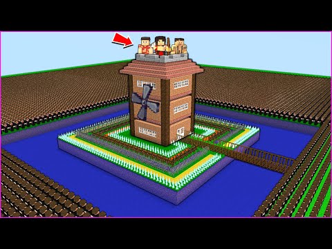 Minecraft Parodileri -  KEREM FAMILY'S SAFE HOUSE VS FAKIR'S ARMY!  😱 - Minecraft