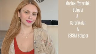 Mesleki Yeterlilik Belgesi - MYK - Sigortacılık Eğitim Merkezi (SEGEM)