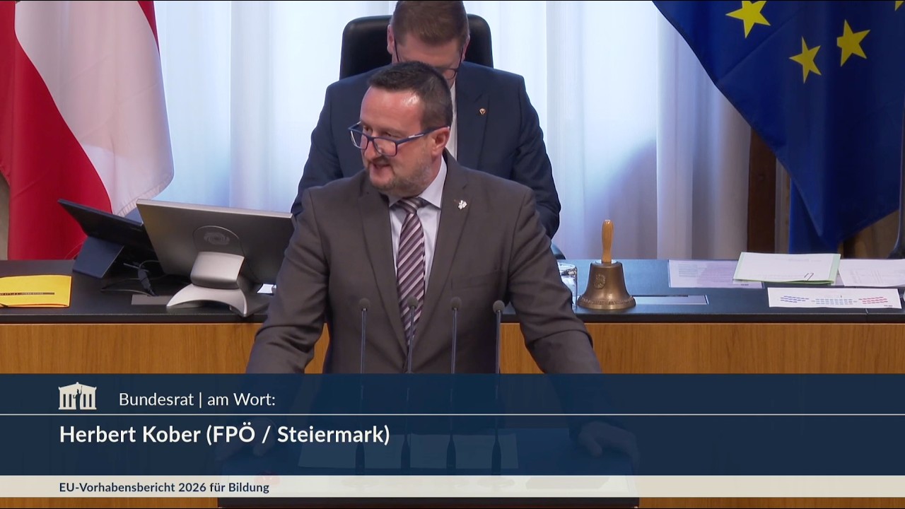 Herbert Kober - EU-Jahresvorschau 2026 (Bildungsministerium) - 7.5.2026