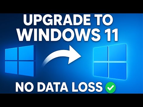 Upgrade Windows 10 to Windows 11 (2025) Without Losing Data or Programs Step-by-Step Guide