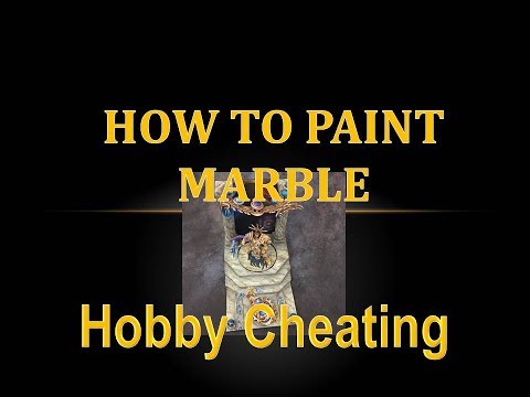 Hobby Cheating 85 - How to Paint Marble