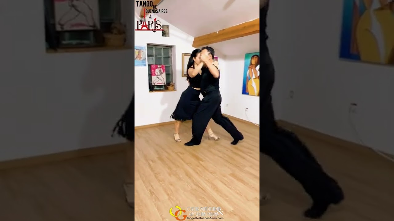 #tango Musicality Demo 1 Online lesson 21/11/2022 #dancers Georgina Vargas Oscar Mandagaran #dance