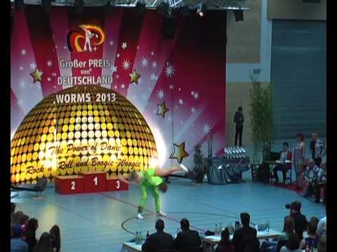 Nadine & Manuel Rock 'n' Roll B-Klasse Akrobatik GPvD Worms 2013