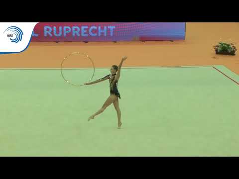 Nicol RUPRECHT (AUT) - 2018 Rhythmic Europeans, all around final hoop