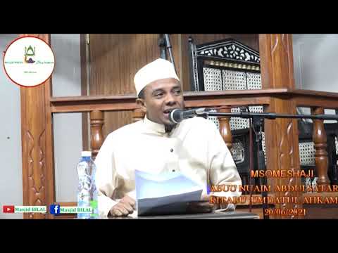 SHEIKH ABDULSATAR AHMED - UMDATUL AHKAAM DARSA 45