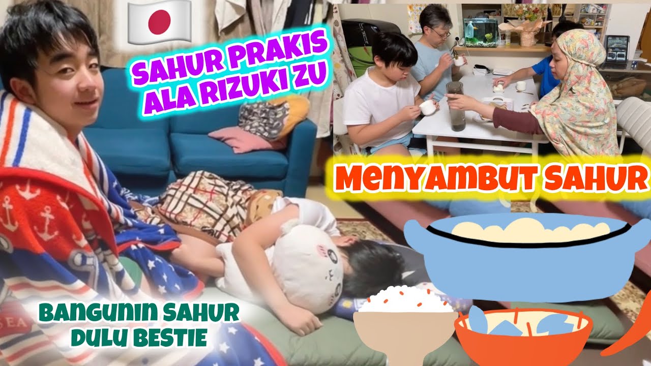 SAHUR MENYAMBUT RAMADHAN ALA  RIZUKI ZIA BESTIE🩷 