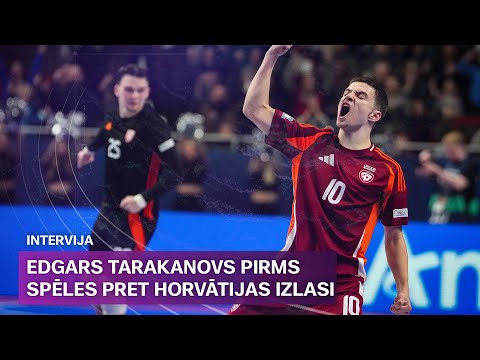 Tarakanovs pirms spēles ar Horvātiju: "Šī būs svarīgākā spēle mūsu karjerā" l Sporta Studija