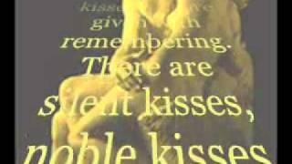 Besos / kisess by "Gabriela Mistral"