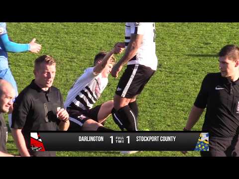Darlington 1-1 Stockport County - Vanarama National League North - 2017/18
