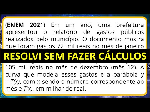 7. SÓ COM A TEORIA DE FUNÇÃO QUADRÁTICA MESMO!