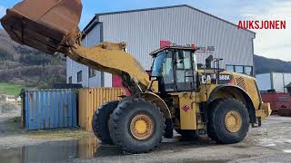 Carregadeira de rodas Caterpillar 2013 CAT 980K HJULLASTER &ndash; SENTRALSM&Oslash;RING, VEKT MED PRINTER, SKU | Imagem 4 - Machineryline