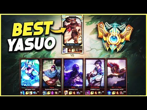 Best Yasuo WORLD vs. 5 Silver Players (Not Clickbait) - League of Legends