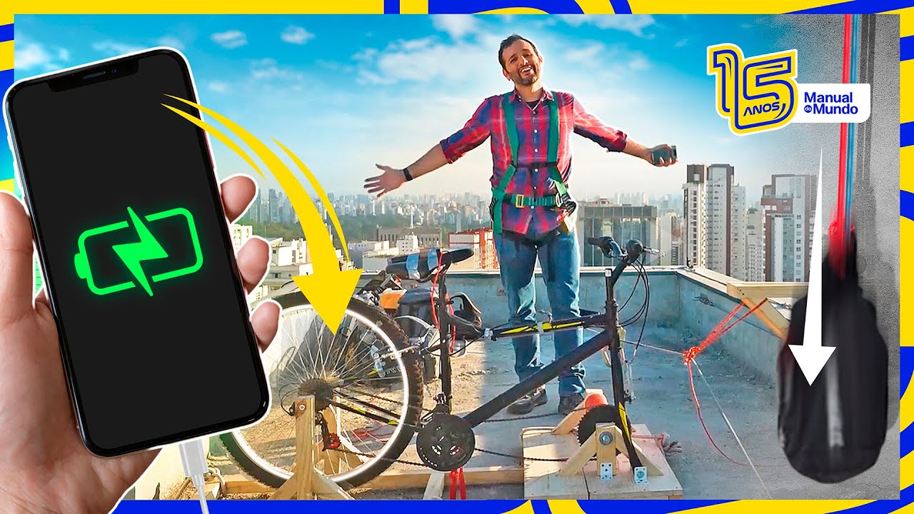 Geramos ENERGIA usando a GRAVIDADE!