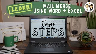HOW TO MAIL MERGE USING WORD & EXCEL: Learn these Easy & Simple Steps in Minutes