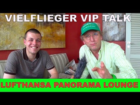 Lufthansa Panorama Lounge VIP Talkshow Sebastain Birr | Der HON PrivateJet