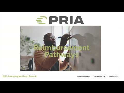 Stephanie Dumont Presents PRIA Healthcare at LSI USA '23