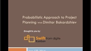 Probabilistic approach for preparing high level project plans. Dimitar Bakardzhiev.
