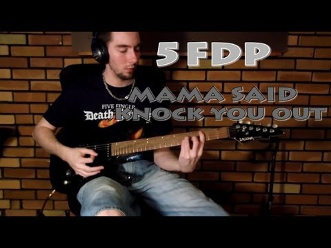 Five Finger Death Punch - Mama Said Knock You Out (Guitar Cover)