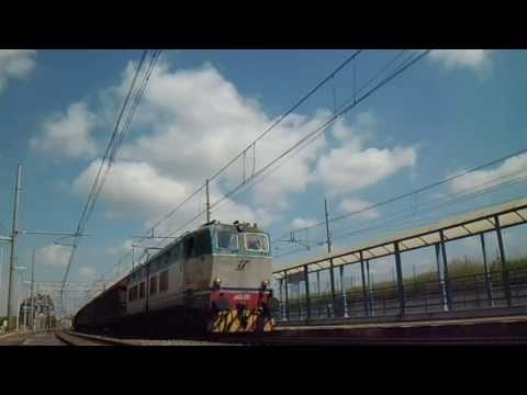 E655.291 sul MRS 51335 Milano Smistamento - Pomezia, in transito a Torricola