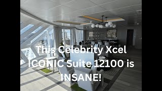This Celebrity Xcel ICONIC Suite 12100 is UNREAL! #celebritycruises #cruisesplustravel #cruisetour