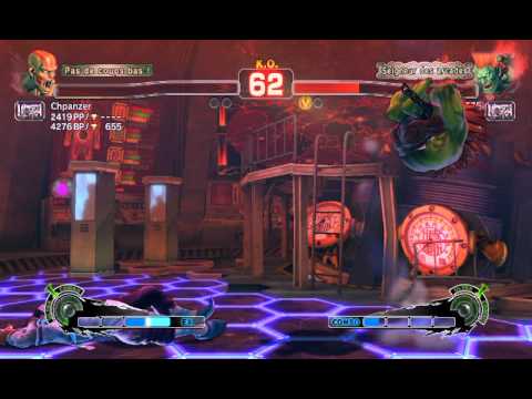 Chpanzer [Dhalsim] vs nonoGT75 [Blanka] USF4 Online Ranked Matches - PSN