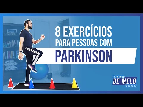 8 EXERCÍCIOS PARA PESSOAS COM PARKINSON | TREINO EM CASA