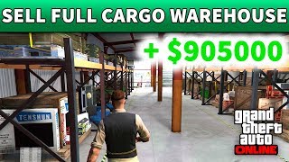 GTA 5 Selling Full Medium Warehouse Solo | HOW TO SELL SPECIAL CARGO WAREHOUSE IN GTA 5 ONLINE