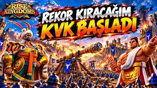 MUHTEŞEM BİR KVK BAŞLADI MÜHENDİSLİK İLE REKOR KIRACAĞIM - Rise of Kingdoms