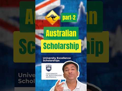 SCHOLARSHIP UPDATES PART-2 | UOW| #australia  #scholarship #indianstudents #studyabroad
