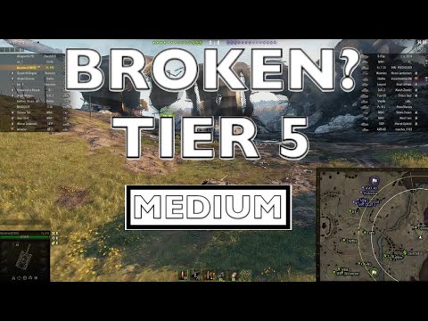 WOT - Most Broken Tier 5 Medium | World of Tanks