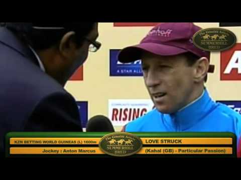 KZN BETTING WORLD GUINEAS TRIAL L (2012) : LOVE STRUCK