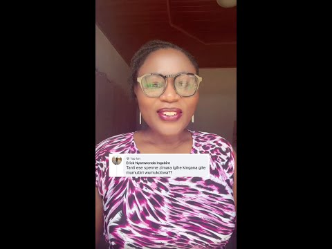 Intangangabo mu mubiri w’umugore