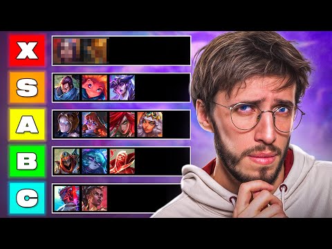 TIERLIST MIDLANE 25.21 - LES CHAMPIONS LES PLUS TOXIQUES À L'HONNEUR ?!