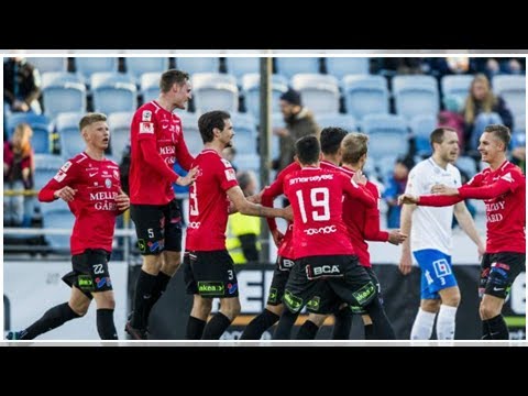 Jordan Larsson utvisad efter ful spark