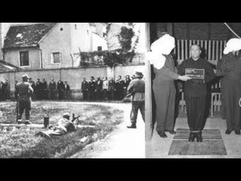 The Execution Of The BRUTAL Einsatzgruppe Commander - Erich Naumann | ww2