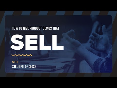 How to give product demos that sell [webinar]