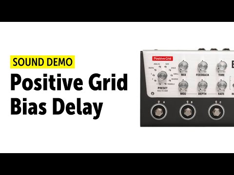 Positive Grid Bias Delay Pro efekt gitarowy - WYPRZEDAŻ