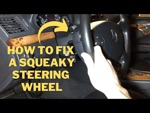 Fix a Squeaky Steering Wheel in 2 mins! - SUPER EASY - DIY