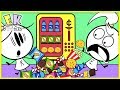Pretend Play Cardboard DIY Vending Machine Box Fort EK Doodles Use Imagination